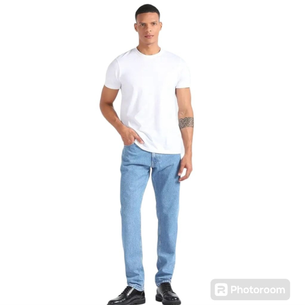 Calvin Klein Jeans - Light Blue Straight Men's Jeans